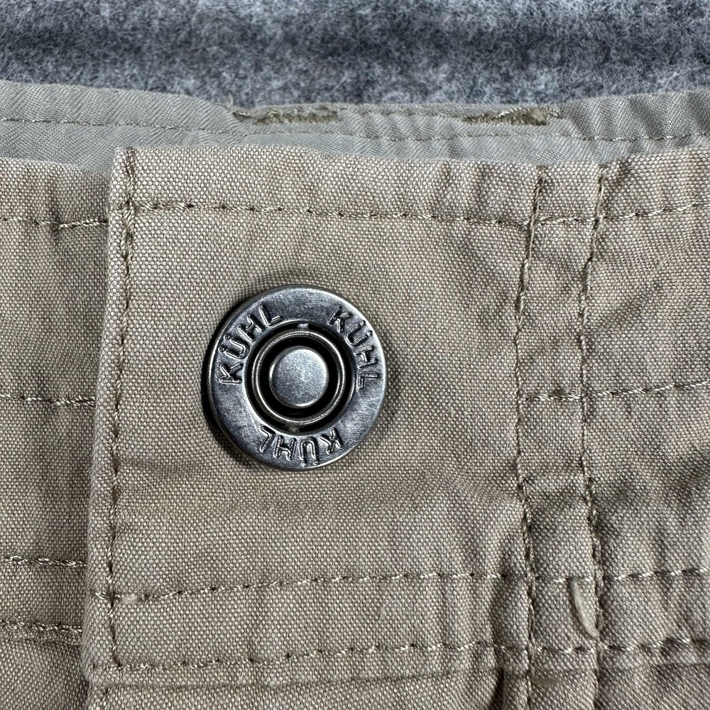 Kuhl RADIKL Pants Mens 36x30 Khaki Stretch Outdoor Hiking Cargo Nylon Tech Trail - Picture 4 of 16